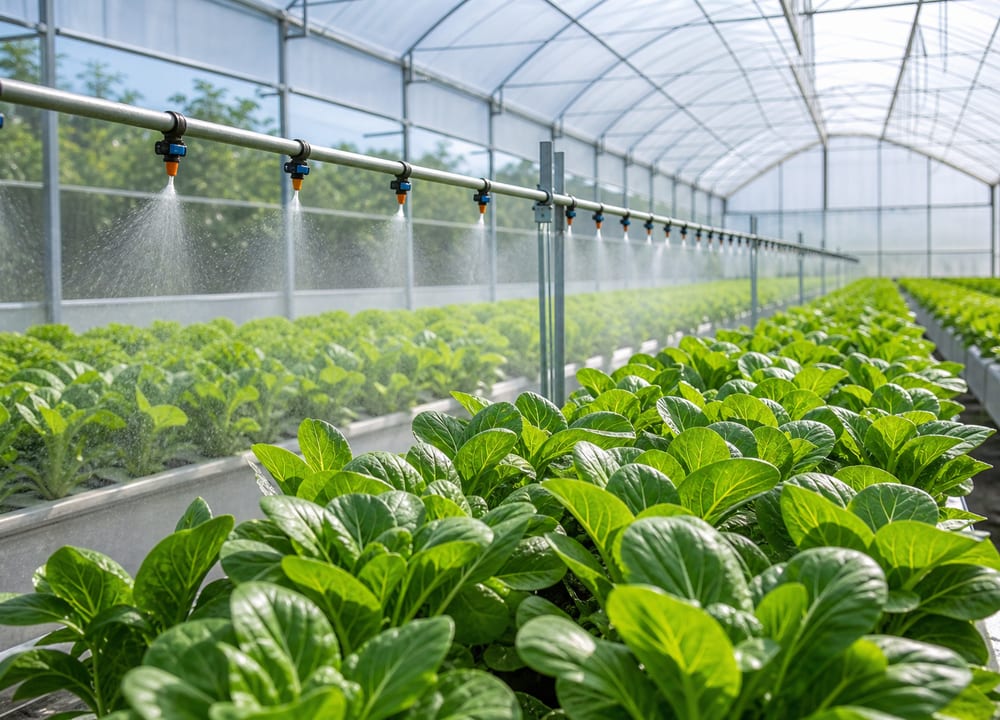Modern greenhouse irrigation and protected agriculture solutions by Diyatha Garden Center